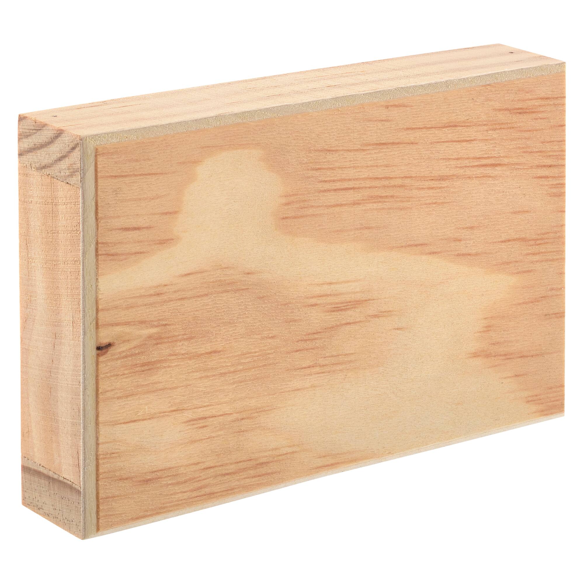 12 Pack: 5" x 3" Wood Plaque by Make Market®